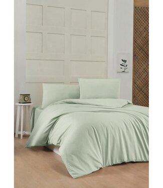 AUCUNE Dekbedovertrek Emerald Dream 220x240 cm + 2 kussenslopen 60x60 cm, 100% katoen