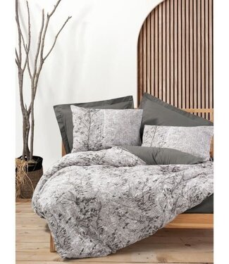 AUCUNE Chocolade Droom – Dekbedovertrek 220x240 cm + 2 Kussenslopen 60x60 cm – 100% Katoen – Bruin