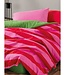 Dekbedovertrek Rose 220x240 cm + 2 kussenslopen 60x60 cm, 100% katoen – Roze