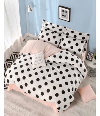 AUCUNE Dekbedovertrek Pure Cloud 220x240 cm + 2 kussenslopen 60x60 cm, 65% katoen / 35% polyester