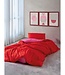 Dekbedovertrek Ruby Red 220x240 cm + 2 kussenslopen 60x60 cm, 100% katoen – Rood
