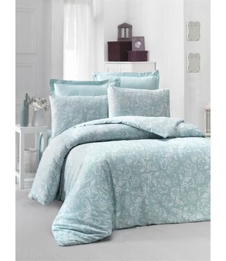 AUCUNE Dekbedovertrek Pure Satin White 220x240 cm + 2 kussenslopen 60x60 cm, 100% satijnkatoen