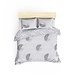 Dekbedovertrek Stone Grey 220x240 cm + 2 kussenslopen 60x60 cm, 65% katoen / 35% polyester