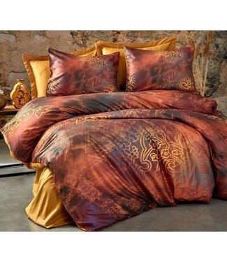 AUCUNE Dekbedovertrek Ruby Satin 220x240 cm + 2 kussenslopen 60x60 cm, 100% microsatijn polyester