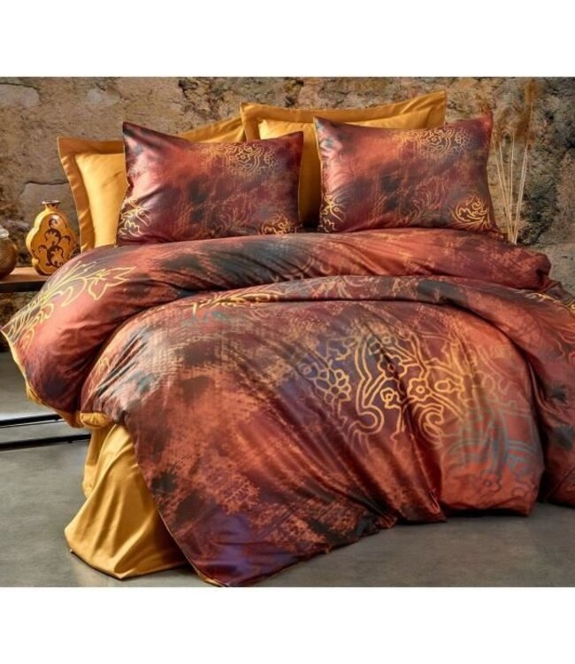Dekbedovertrek Ruby Satin 220x240 cm + 2 kussenslopen 60x60 cm, 100% microsatijn polyester