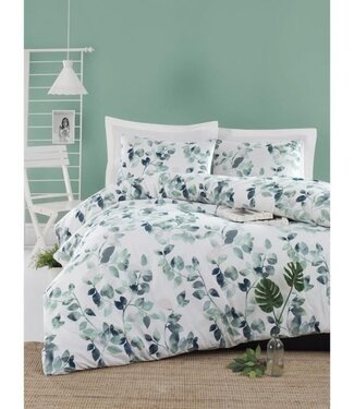 AUCUNE Dekbedovertrek Forest Whisper 220x240 cm + 2 kussenslopen 60x60 cm, 65% katoen / 35% polyester