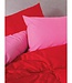 Dekbedovertrek Ruby Red 220x240 cm + 2 kussenslopen 60x60 cm, 100% katoen – Rood