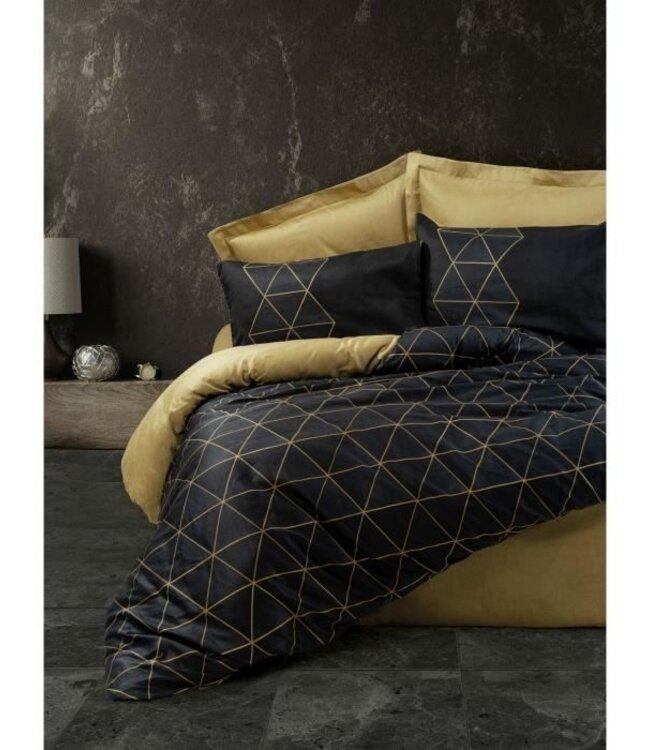 Emerald Oase – Dekbedovertrek 220x240 cm + 2 Kussenslopen 60x60 cm – 100% Katoen – Groen
