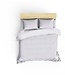 Dekbedovertrek Pure Satin White 220x240 cm + 2 kussenslopen 60x60 cm, 100% satijnkatoen