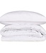 Dekbedovertrek Pure Satin White 220x240 cm + 2 kussenslopen 60x60 cm, 100% satijnkatoen