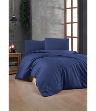 AUCUNE Dekbedovertrek Blue Ocean 220x240 cm + 2 kussenslopen 60x60 cm, 100% katoen