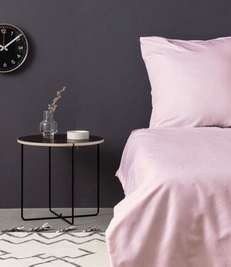 AUCUNE Dekbedovertrek Pink Satin 220x240 cm + 2 kussenslopen 60x60 cm, 100% satijnkatoen