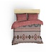 Dekbedovertrek Ruby Red 220x240 cm + 2 kussenslopen 60x60 cm, 100% katoen