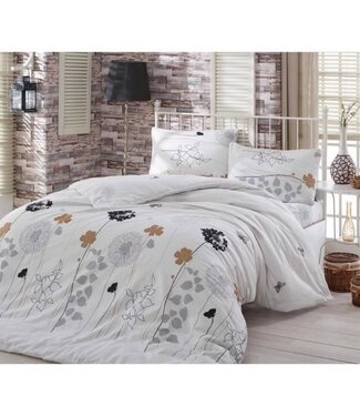 AUCUNE Dekbedovertrek Winter Glow 220x240 cm + 2 kussenslopen 60x60 cm, 65% katoen / 35% polyester