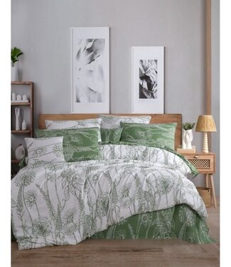 AUCUNE Dekbedovertrek Pure White 220x240 cm + 2 kussenslopen, 100% katoen