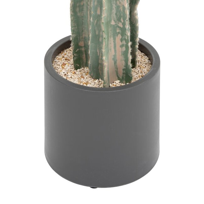 Cactus "Exotic Panama" Artificial Plant – Plastic Pot – H.117 cm