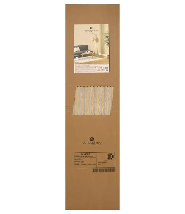 Colva Acoustic Wall Panel – Light Oak Effect – 3 Sizes