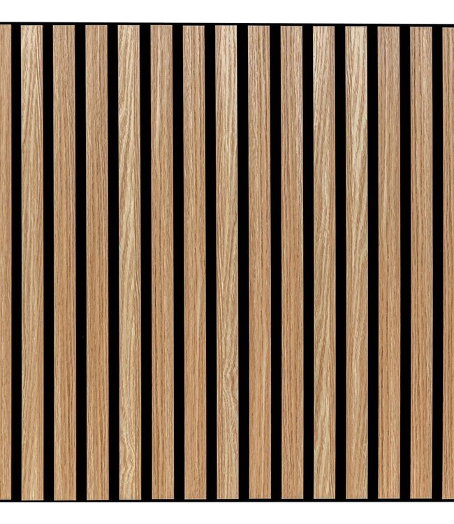 Colva Acoustic Wall Panel – Light Brown Oak Effect