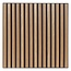 Colva Acoustic Wall Panel – Light Brown Oak Effect