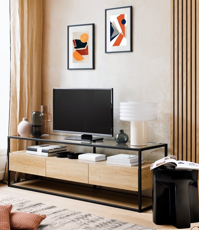 Colva Acoustic Wall Panel – Light Brown Oak Effect