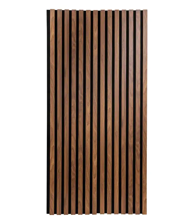 Colva Decoratief Houten Lattenpaneel – Walnooteffect