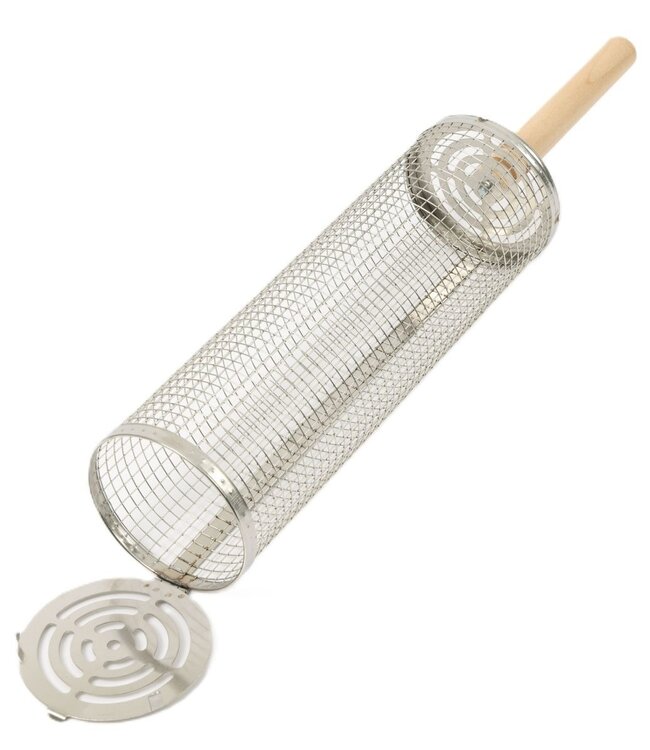 BBQ Grill Baskets – Set of 2 Large Stainless Steel Grill