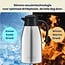 Ceruzo Stainless Steel Vacuum Jug - 2 L - One-Handed Opening and Pouring