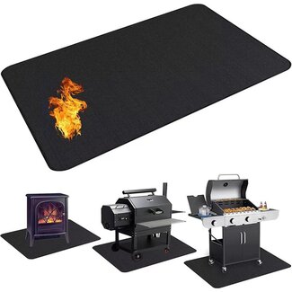 Ceruzo Heat-resistant Floor Mat - 160x90 cm - for BBQ - Outdoor Oven