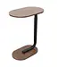 Brown & Black Side Table 45x28x60 cm