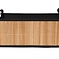 Set van 3 Opbergmanden Bamboe – Badkamermanden – Naturel/Zwart
