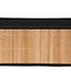 Set of 3 Bamboo Storage Baskets – Bathroom Baskets – Natural/Black