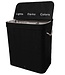 Laundry Basket with 3 Compartments – Sorter 100L – Bamboo – Black