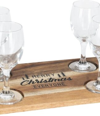 Whiskey Serveerset - Kerst
