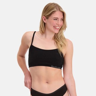 Bamboo Basics Seamless Bra 2-pack Black – Elle -  Adjustable Straps