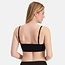 Seamless Bra 2-pack Black – Elle Bamboo Bra with Adjustable Straps