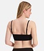 Seamless Bra 2-pack Black – Elle Bamboo Bra with Adjustable Straps