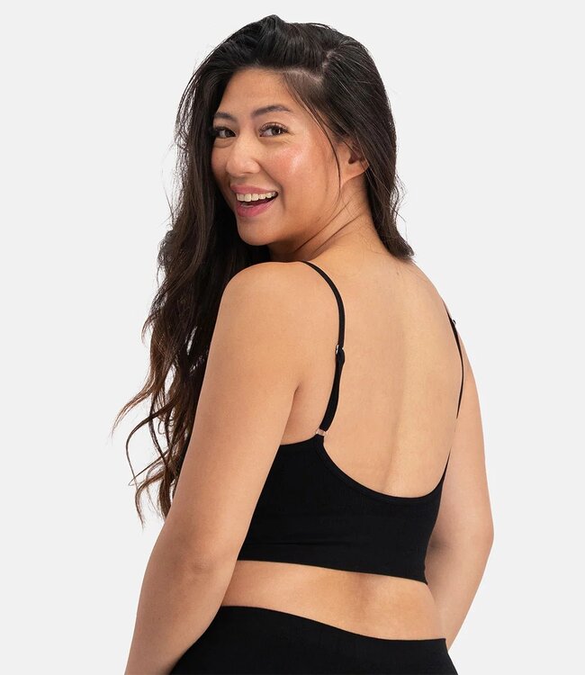 Seamless Padded Bra Fenna – Bamboo Bra with V-neck