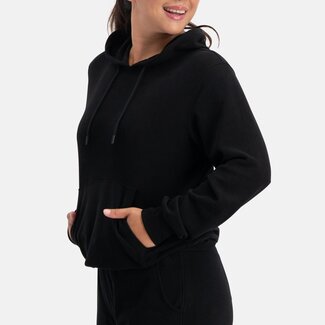 Bamboo Basics Bambus-Hoodie mit langen Ärmeln - Schwarz - Gaby