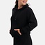Bamboe Hoodie Lange Mouwen – Zwart - Gaby