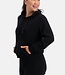 Women's Bamboo Hoodie Long Sleeve – Black - Gaby