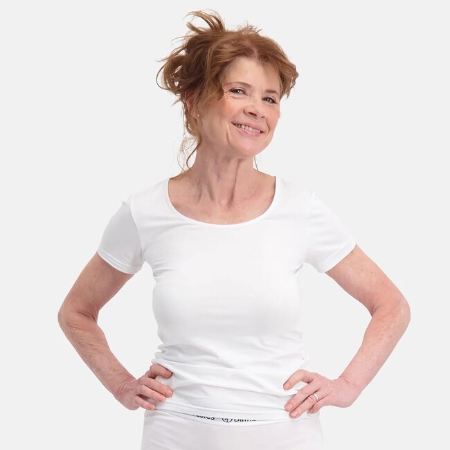 Bamboo basics dames T-shirts zwart 2-Pack
