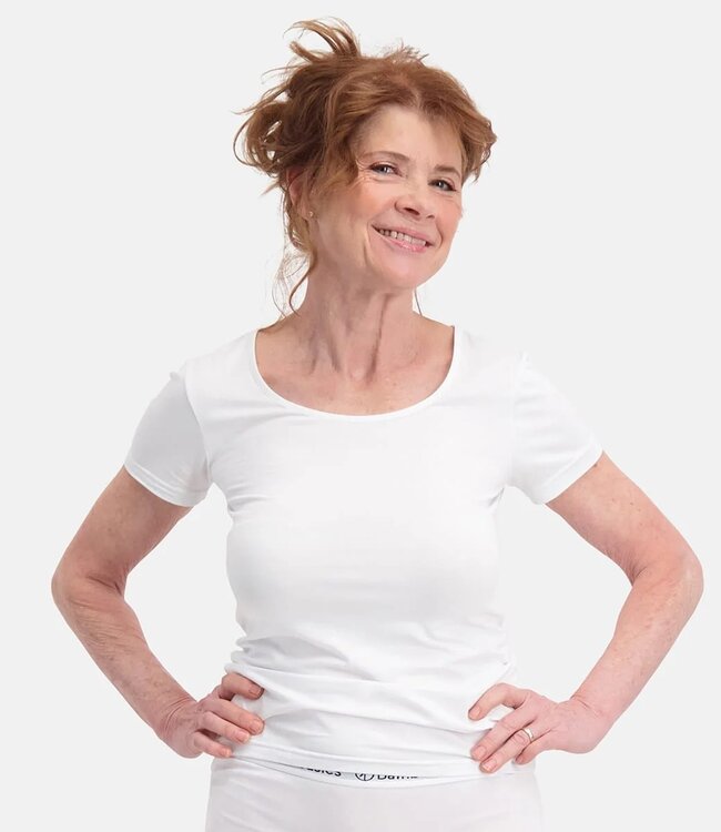 Bamboo basics dames T-shirts zwart 2-Pack