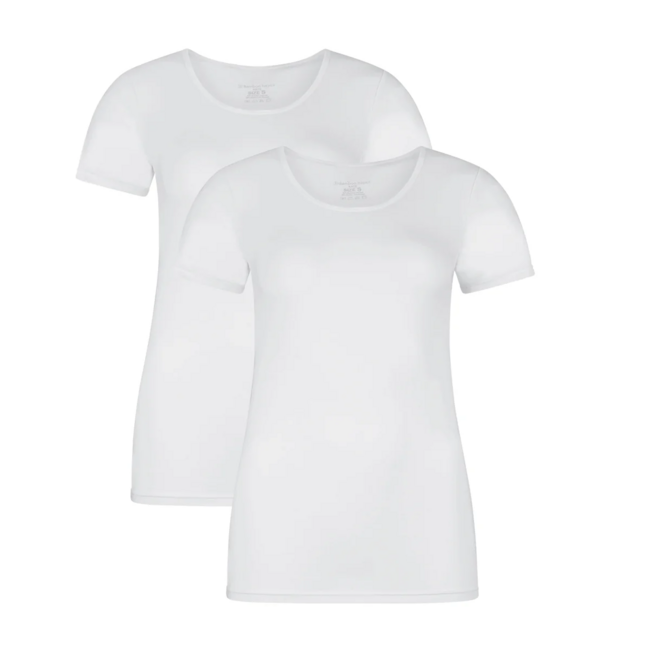 Bamboo basics T-shirts Kate - 2-Pack - Black