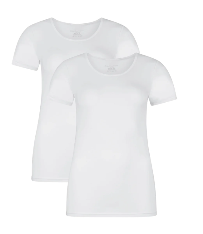 Bamboo basics T-shirts Kate - 2-Pack - Black