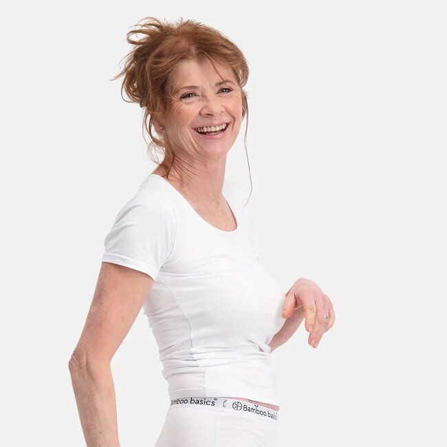 Bamboo basics dames T-shirts zwart 2-Pack
