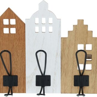 Kapstok met Huisjes