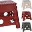 Step Stool – White – Foldable with Anti-Slip