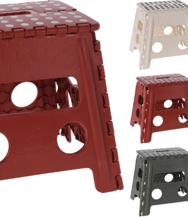 Step Stool – Gray – Foldable with Anti-Slip