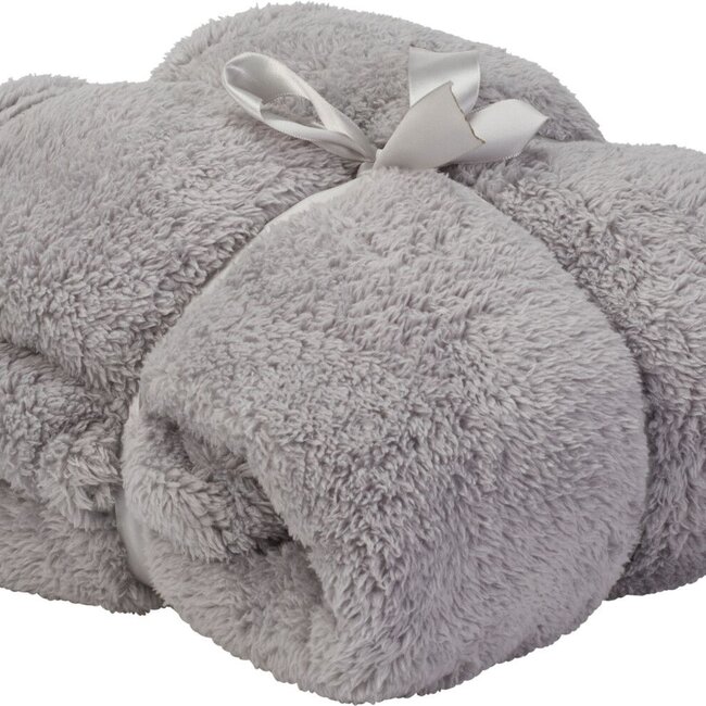 Women's Hoodie – Gray – Teddy Polyester