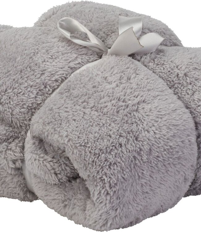 Women's Hoodie – Gray – Teddy Polyester